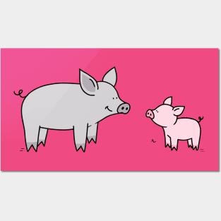 Pigs in a blanket Posters and Art